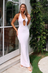 Never Be Friends Maxi Dress Baby Pink