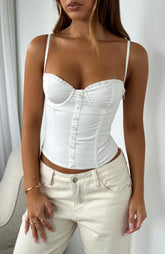 Fall In Love Bustier White
