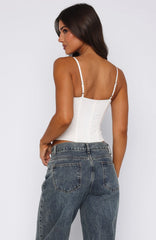 Fall In Love Bustier White