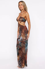 The Empress Maxi Dress Ophidian Feather