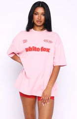 Ready To Go Oversized Tee Pink
