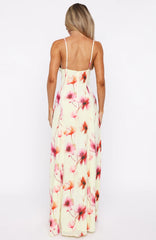 A Day In Nice Maxi Dress Butter Floral