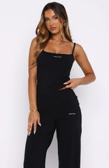 Core Strengths Tank Top Black