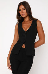 Tell You My Secrets Top Black