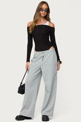Lorelle Wide Leg Sweatpants