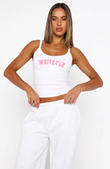 Daydreamers Madeline Tank White