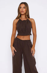 Take Me Away Top Chocolate