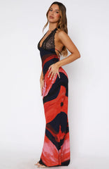 Beyond The Stars Maxi Dress Radiant Petal