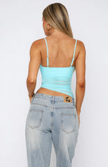 Sugar Honey Top Aqua