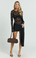 Lioness - Midnight Mini Dress - In Onyx