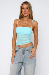 Sugar Honey Top Aqua