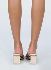 The Becka Heels Beige