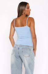 No Flaws Cami Top Dusty Blue