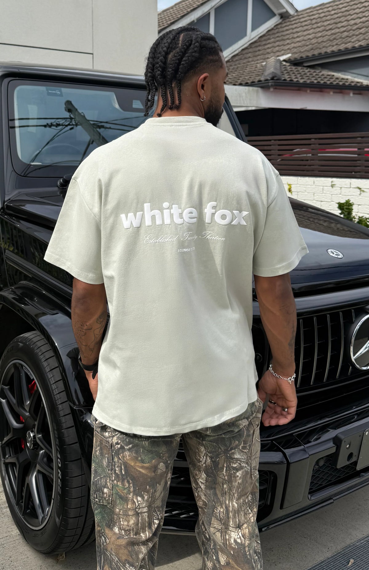 No Mercy Oversized Tee Sage