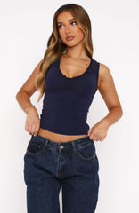 Public Desire Top Navy