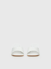 Sunset Boulevard Heels White