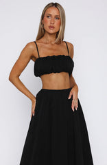 All I Wanted Was You Top Black