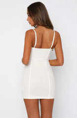 Royal Rebellion Mini Dress Ivory