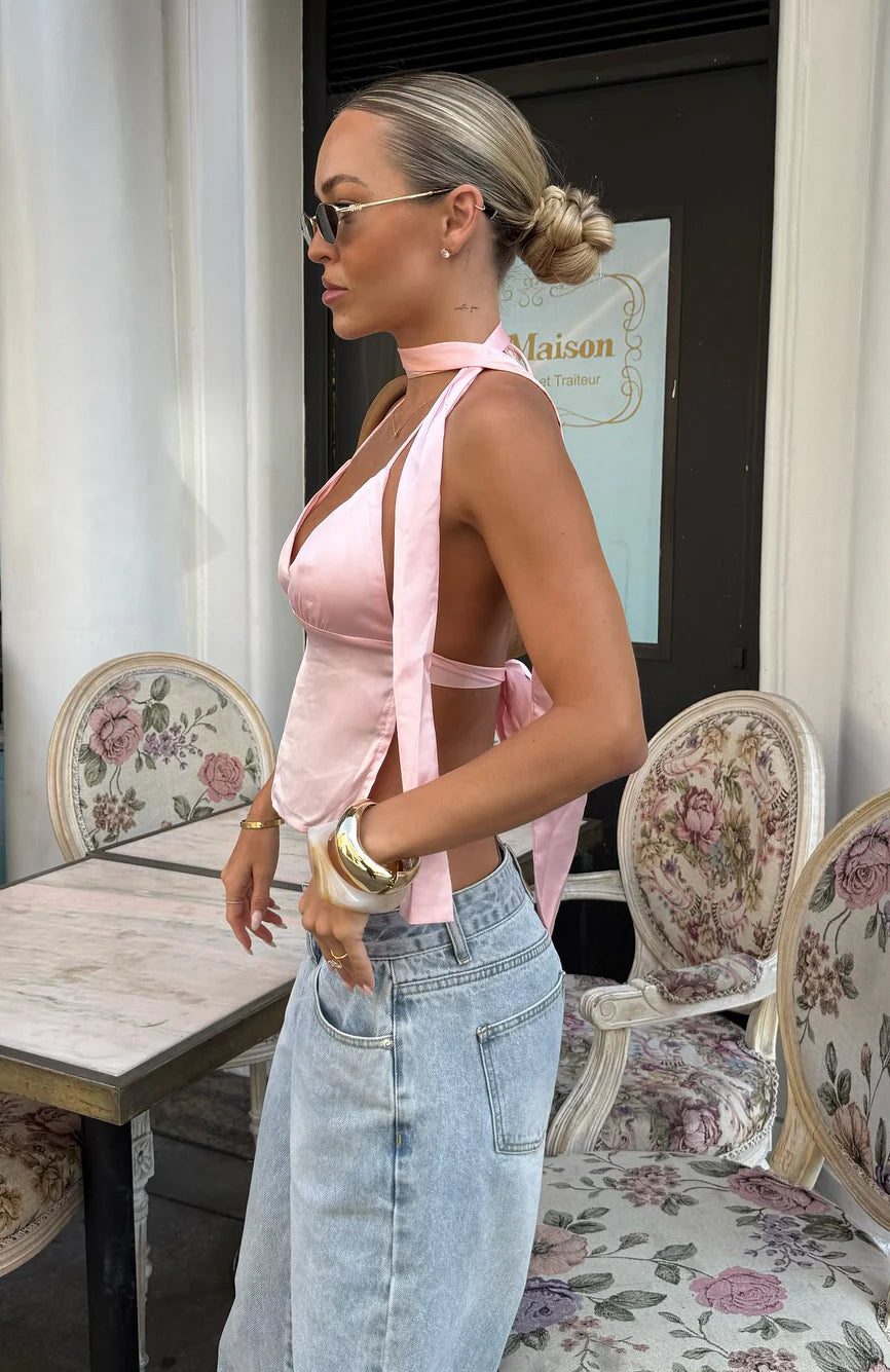 Seize The Day Top Baby Pink