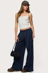 Claudette Baggy Ribbon Sweatpants
