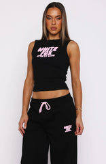 Club 14 Allie Tank Top Black