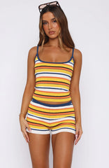 I Need To See You Knit Top Nautical Stripe