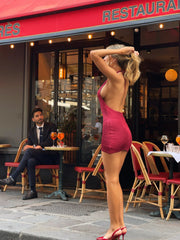 Adriana-Mini-Dress-Raspberry