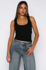 Members Only Tank Top Black